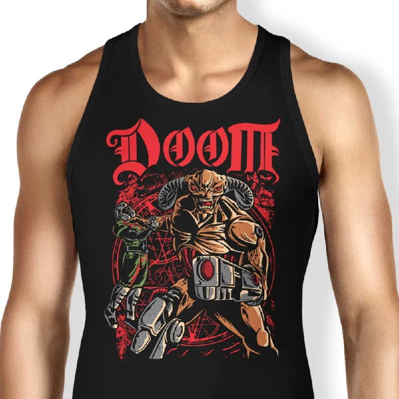 Women's Blouse with Notched CollarSlayers and Demons - Tank Top