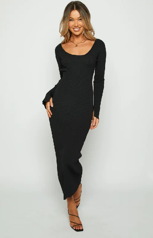 Women's Racerback DressesKylie Black Maxi Dress