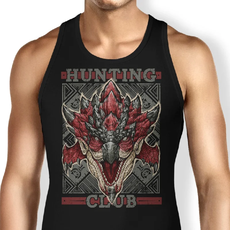 Women's Blouse with Lapel CollarHunting Club: Rathalos (Alt) - Tank Top