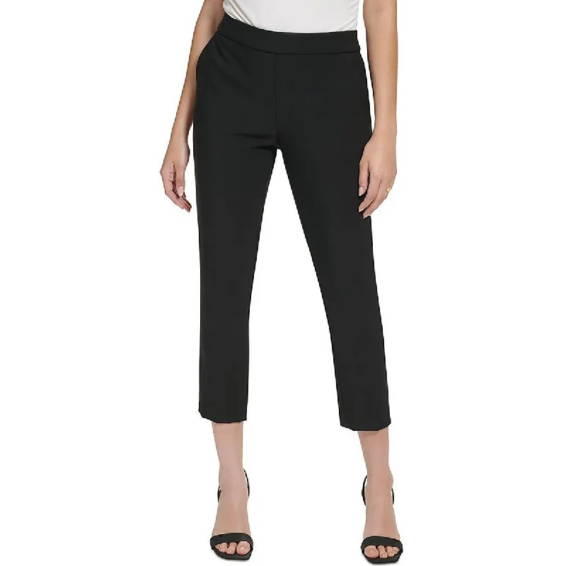 Women's Cropped PantsWomens Slim Leg Suit Separate Skinny Pants