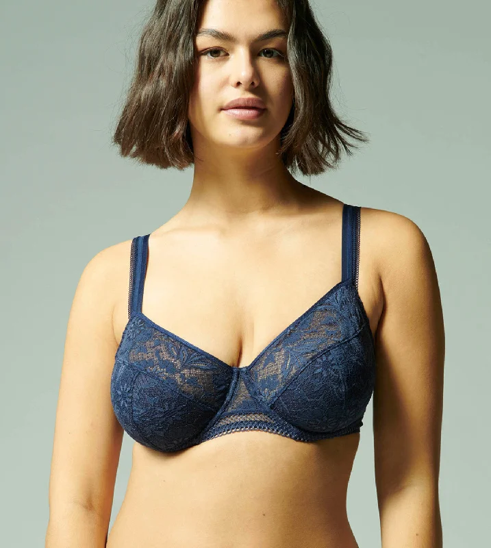 plus-size underwire bra with padded cupsSIMONE PERELE - VERTIGE FULL CUP CONTROL BRA