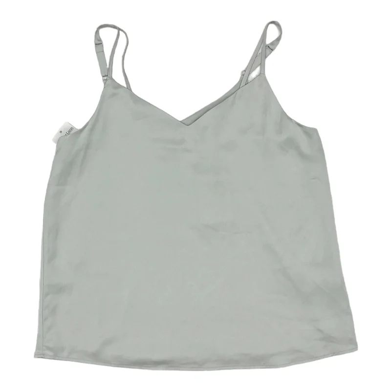 Women's Blouse with Cropped LengthGREEN BLOUSE SLEEVELESS by SKIES ARE BLUE Size:S