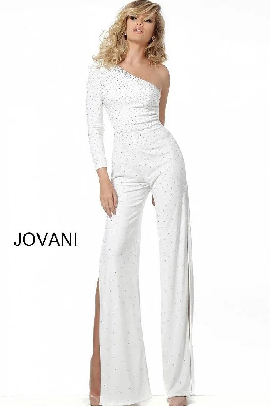 Women's Jumpsuits with Mid WaistJovani 1723 Prom Jumpsuit