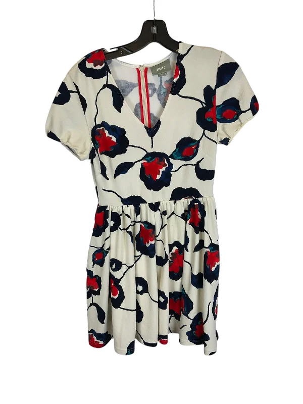 Women's Shirt Collar DressesDress Party Short By Maeve In Floral Print, Size: Xs