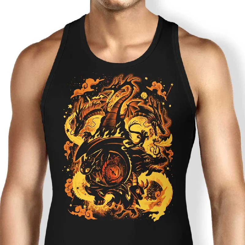 Women's Short-Sleeve BlouseDragon's Festival - Tank Top