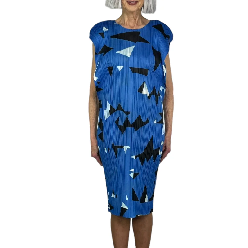 Women's Shawl Collar DressesLUCID PRINT CAP SLEEVE DRESS