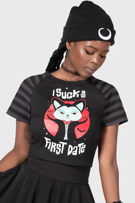 Women's Patterned BlousePurrrfect Pairing Shrunk Tee