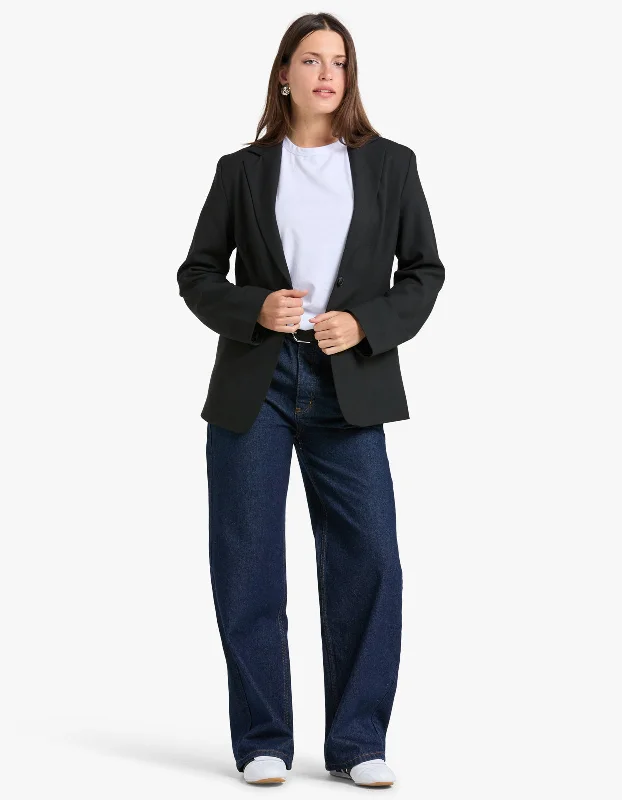 Women's Patterned BlouseSaliza Blazer - Black